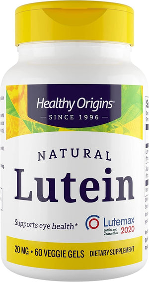 Healthy Origins Lutein 20Mg. 60 Capsulas Blandas