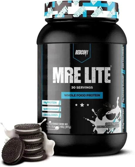 REDCON1 - REDCON1 MRE Lite Whole Food Protein Powder Cookies N' Cream 30 Servicios - The Red Vitamin MX - Suplementos Alimenticios - {{ shop.shopifyCountryName }}