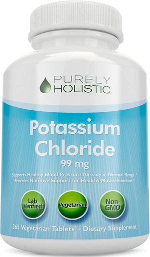 Purely Holistic Potassium 365 Tabletas
