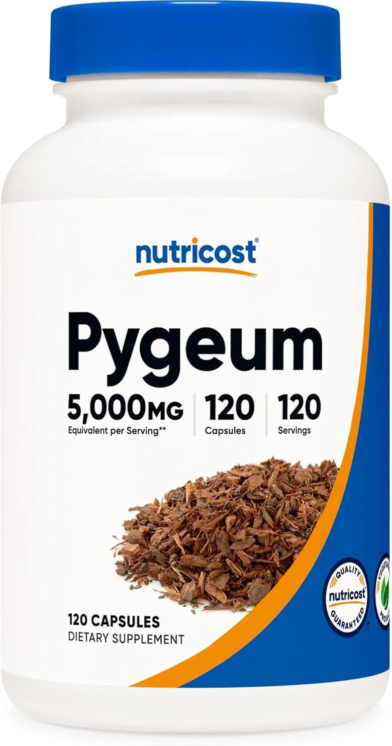 NUTRICOST - Nutricost Pygeum Extract 5000Mg. 120 Capsulas - The Red Vitamin MX - Suplementos Alimenticios - {{ shop.shopifyCountryName }}