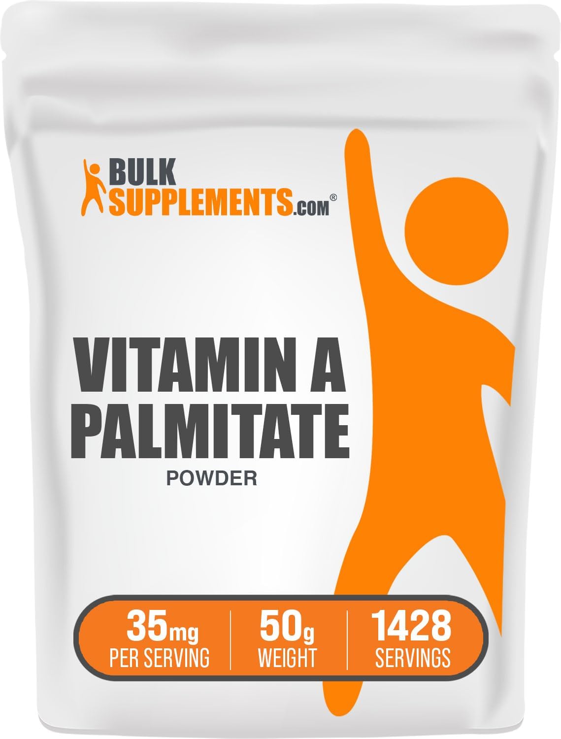 Bulk Supplements Vitamin A Palmitate Powder 50Gr.