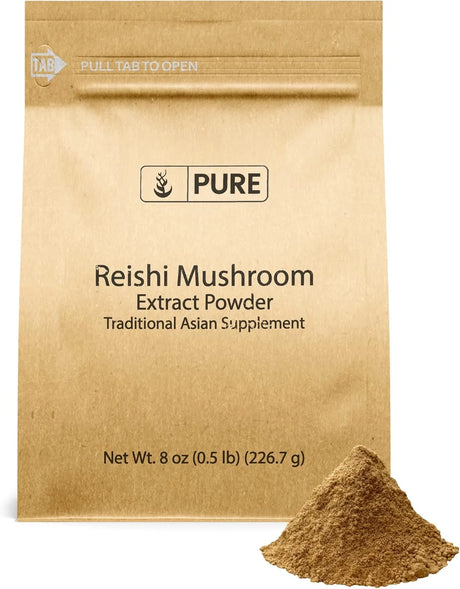 PURE ORIGINAL INGREDIENTS - Pure Original Ingredients Reishi Mushroom Powder 226Gr. - The Red Vitamin MX - Suplementos Alimenticios - {{ shop.shopifyCountryName }}