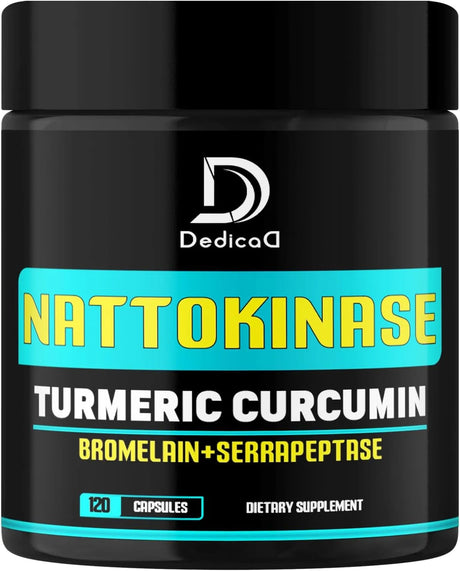 DEDICAD - DEDICAD 4-in-1 Nattokinase 2000 FU 120 Capsulas - The Red Vitamin MX - Suplementos Alimenticios - {{ shop.shopifyCountryName }}
