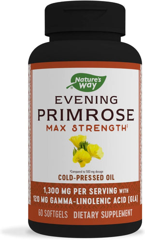 Nature's Way Evening Primrose Oil 1300Mg. 60 Capsulas Blandas