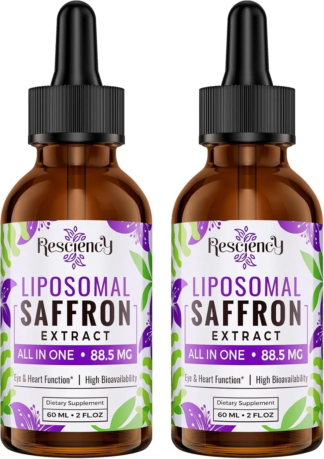 RESCIENCY - Resciency Saffron Extract 88.5Mg. 2 Fl.Oz. 2 Pack - The Red Vitamin MX - Suplementos Alimenticios - {{ shop.shopifyCountryName }}