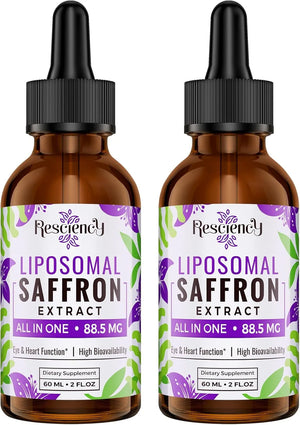 RESCIENCY - Resciency Saffron Extract 88.5Mg. 2 Fl.Oz. 2 Pack - The Red Vitamin MX - Suplementos Alimenticios - {{ shop.shopifyCountryName }}