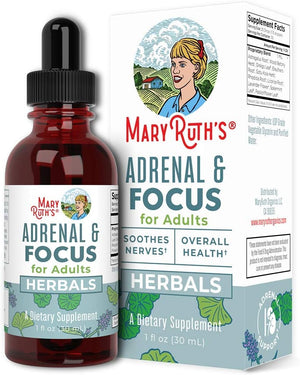 MaryRuth Organics Nootropic Focus & Adrenal Support 30Ml.