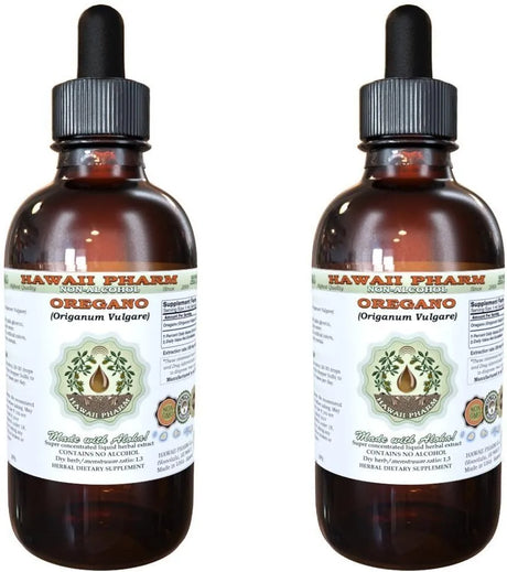 HAWAIIPHARM - Hawaii Pharm Oregano Alcohol-Free Liquid Extract 2 Fl.Oz. 2 Pack - The Red Vitamin MX - Suplementos Alimenticios - {{ shop.shopifyCountryName }}