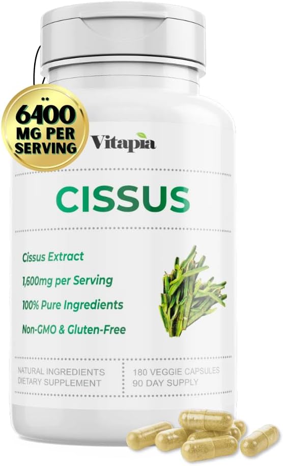 Vitapia Cissus Quadrangularis 1600Mg. 180 Capsulas