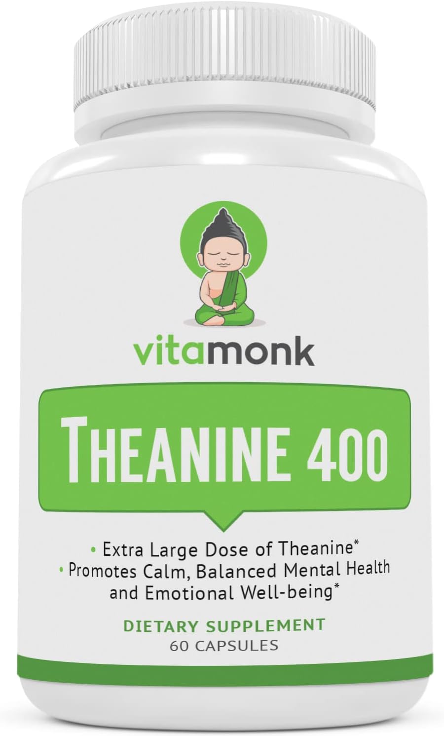 VitaMonk L Theanine 400Mg. 60 Capsulas