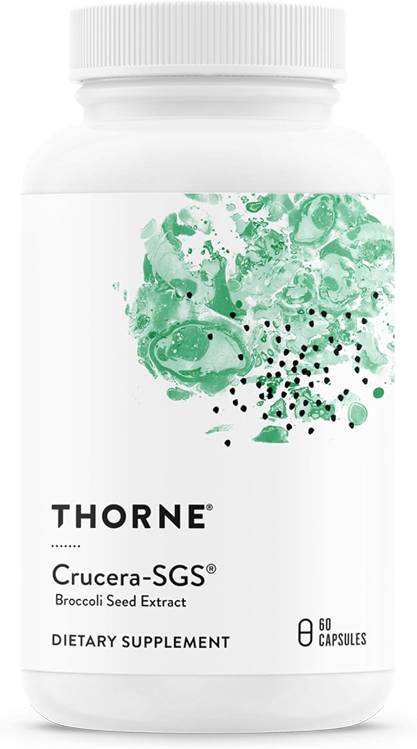 Thorne Crucera-SGS Broccoli Seed Sulforaphane 60 Capsulas