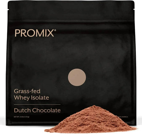 PROMIX - Promix Grass-Fed Whey Protein Isolate Powder Chocolate 2.5 Lbs. - The Red Vitamin MX - Suplementos Alimenticios - {{ shop.shopifyCountryName }}