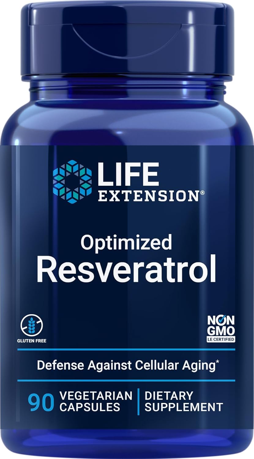Life Extension Optimized Resveratrol 90 Capsulas