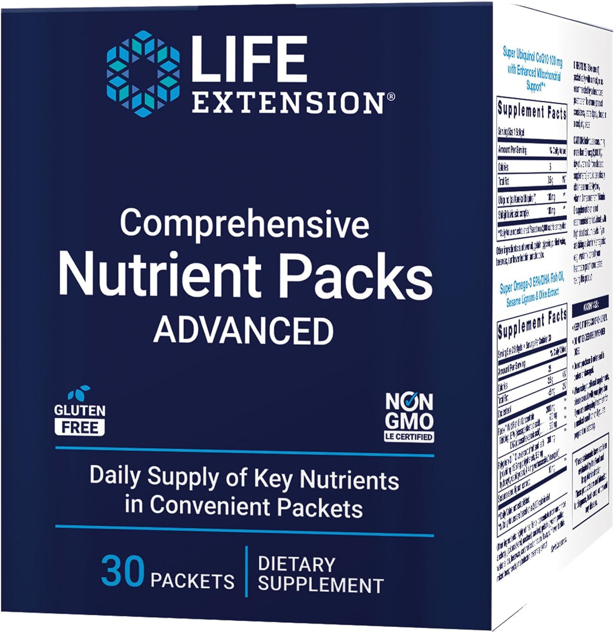 Life Extension Comprehensive Nutrient Packs 30 Paquetes