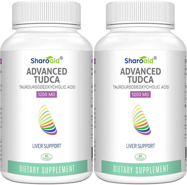 SHAROAID - Sharoaid TUDCA Liver Support 1200Mg. 60 Capsulas 2 Pack - The Red Vitamin MX - Suplementos Alimenticios - {{ shop.shopifyCountryName }}