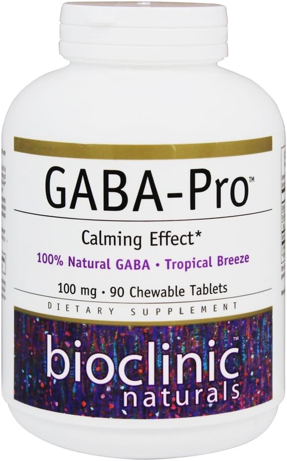 Bioclinic GABA Pro 90 Tabletas Masticables
