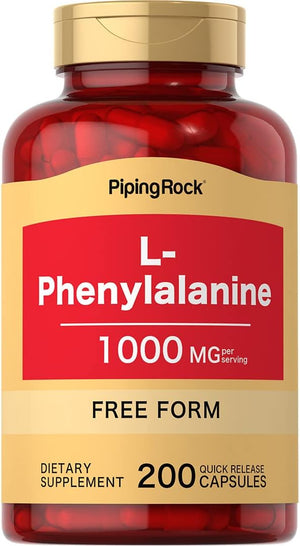 Piping Rock L Phenylalanine 1000Mg. 200 Capsulas