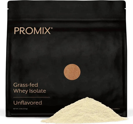 PROMIX - Promix Grass-Fed Whey Protein Isolate Powder Unflavored 2.5 Lbs. - The Red Vitamin MX - Suplementos Alimenticios - {{ shop.shopifyCountryName }}