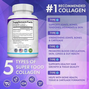 TOPLUX - Toplux Multi Collagen Peptides 1800Mg. 90 Capsulas - The Red Vitamin MX - Suplementos Alimenticios - {{ shop.shopifyCountryName }}