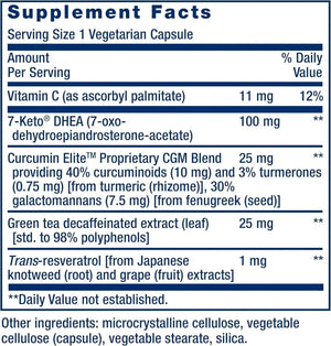 LIFE EXTENSION - Life Extension 7-Keto DHEA Metabolite 100Mg. 60 Capsulas - The Red Vitamin MX - Suplementos Alimenticios - {{ shop.shopifyCountryName }}