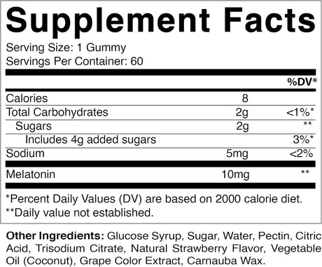 VITAMATIC - Vitamatic Melatonin 10Mg. Gummies 60 Gomitas 2 Pack - The Red Vitamin MX - Suplementos Alimenticios - {{ shop.shopifyCountryName }}