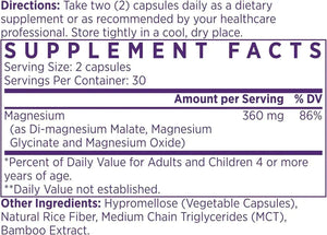 NAOMI - NAOMI Mighty Mg Magnesium Glycinate & Malate Complex 360Mg. 60 Capsulas - The Red Vitamin MX - Suplementos Alimenticios - {{ shop.shopifyCountryName }}