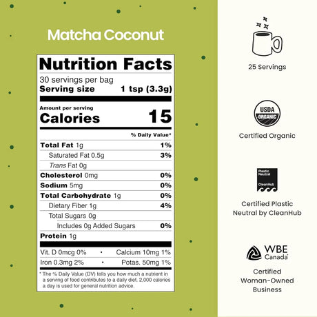 BLUME - Blume Superfoods Latte Organic Matcha Green Tea Powder 25 Servicios 100Gr. - The Red Vitamin MX - Suplementos Alimenticios - {{ shop.shopifyCountryName }}