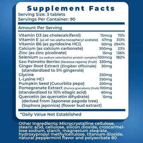 REAL HEALTH - Real Health The Prostate Formula 270 Tabletas - The Red Vitamin MX - Suplementos Alimenticios - {{ shop.shopifyCountryName }}