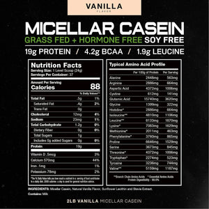 MUSCLE FEAST - Muscle Feast Micellar Casein Protein Vanilla 907Gr. - The Red Vitamin MX - Suplementos Alimenticios - {{ shop.shopifyCountryName }}
