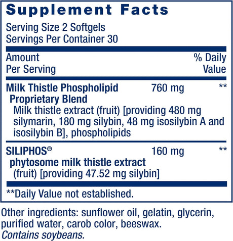 LIFE EXTENSION - Life Extension Advanced Milk Thistle 60 Capsulas - The Red Vitamin MX - Suplementos Alimenticios - {{ shop.shopifyCountryName }}