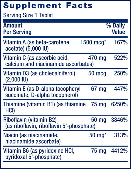 Life Extension One-Per-Day Multivitamin 60 Tabletas