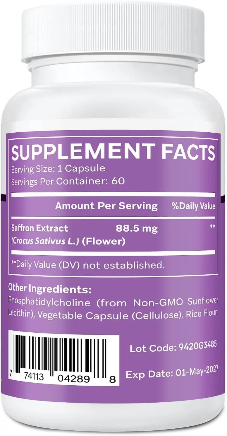 ULMUBRA - Ulmubra Liposomal Saffron 88.5Mg. 60 Capsulas - The Red Vitamin MX - Suplementos Alimenticios - {{ shop.shopifyCountryName }}