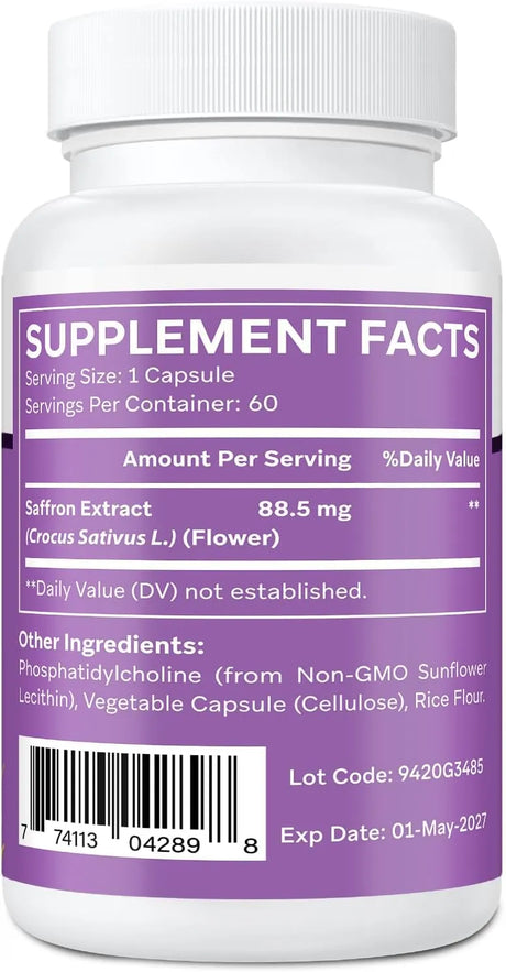 ULMUBRA - Ulmubra Liposomal Saffron 88.5Mg. 60 Capsulas - The Red Vitamin MX - Suplementos Alimenticios - {{ shop.shopifyCountryName }}