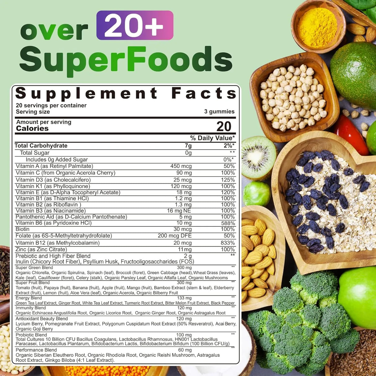 NEXTDIA - Nextdia Super Greens Gummies 60 Gomitas 2 Pack - The Red Vitamin MX - Suplementos Alimenticios - {{ shop.shopifyCountryName }}