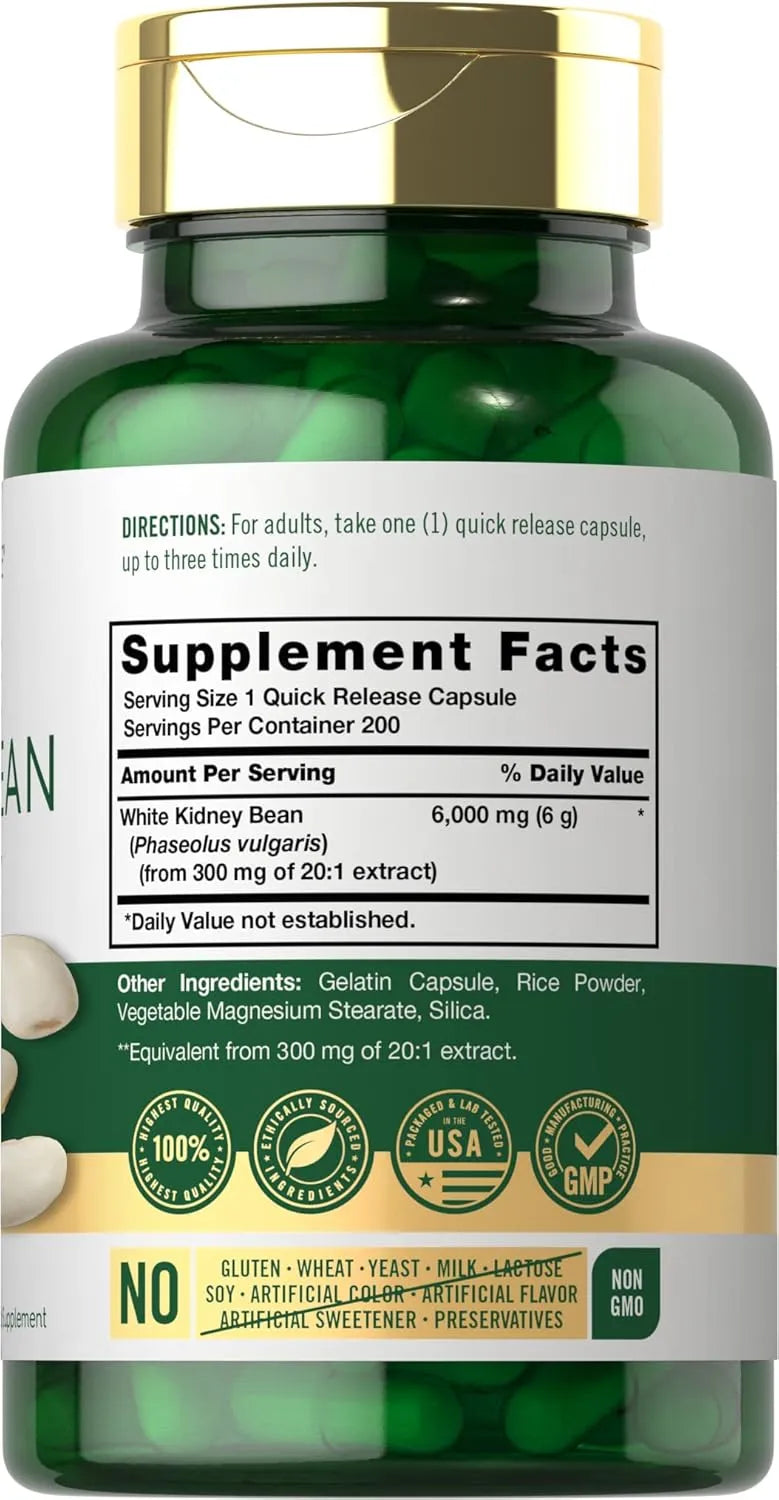 CARLYLE - Carlyle White Kidney Bean 6000Mg. 200 Capsulas - The Red Vitamin MX - Suplementos Alimenticios - {{ shop.shopifyCountryName }}