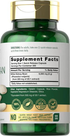 CARLYLE - Carlyle White Kidney Bean 6000Mg. 200 Capsulas - The Red Vitamin MX - Suplementos Alimenticios - {{ shop.shopifyCountryName }}
