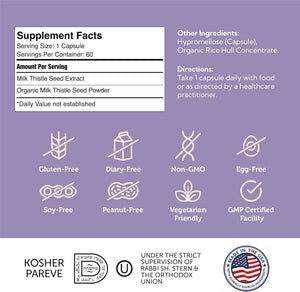 ZAHLER - Zahler Milk Thistle 60 Capsulas - The Red Vitamin MX - Suplementos Alimenticios - {{ shop.shopifyCountryName }}