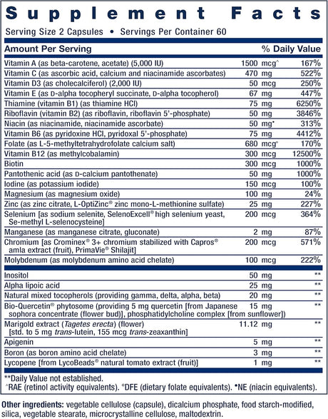 Life Extension Two-Per-Day Multivitamin 120 Capsulas