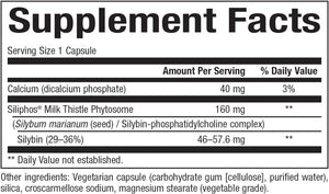 NATURAL FACTORS - Natural Factors HerbalFactors Premium Milk Thistle 60 Capsulas - The Red Vitamin MX - Suplementos Alimenticios - {{ shop.shopifyCountryName }}