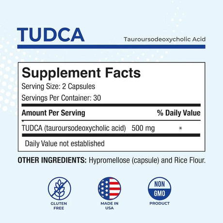 PUREGEN LABS - Puregen Labs TUDCA 500Mg. 60 Capsulas - The Red Vitamin MX - Suplementos Alimenticios - {{ shop.shopifyCountryName }}