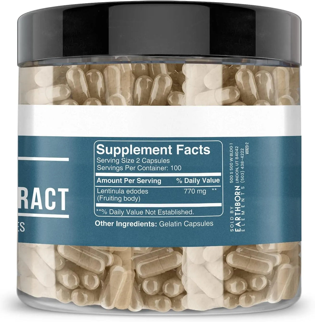 EARTHBORN ELEMENTS - Earthborn Elements Shiitake Mushroom Extract 200 Capsulas - The Red Vitamin MX - Suplementos Alimenticios - {{ shop.shopifyCountryName }}
