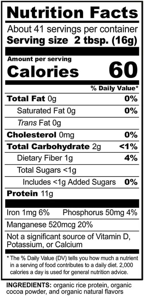 NUTRIBIOTIC - NutriBiotic Certified Organic Rice Protein Chocolate 650Gr. - The Red Vitamin MX - Suplementos Alimenticios - {{ shop.shopifyCountryName }}