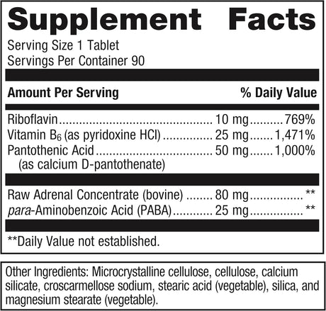 METAGENICS - Metagenics Adrenogen 90 Tabletas - The Red Vitamin MX - Suplementos Alimenticios - {{ shop.shopifyCountryName }}
