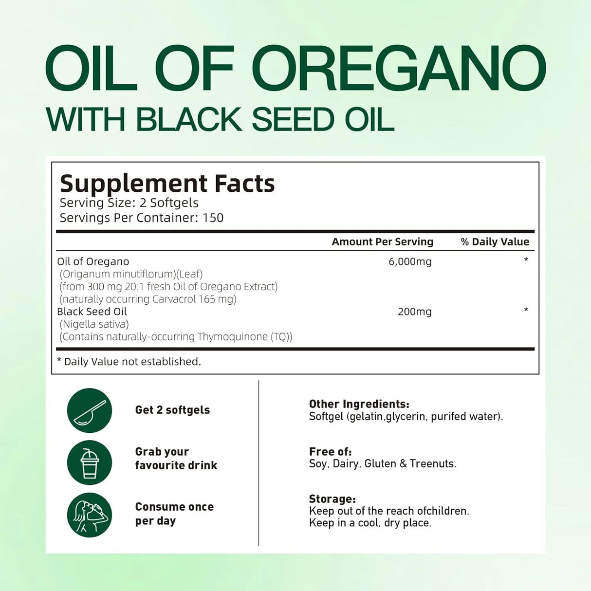 VIVONU - VivoNu Oil of Oregano 300 Capsulas Blandas - The Red Vitamin MX - Suplementos Alimenticios - {{ shop.shopifyCountryName }}
