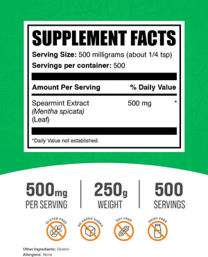 BULK SUPPLEMENTS - Bulk Supplements Spearmint Extract Powder 250Gr. - The Red Vitamin MX - Suplementos Alimenticios - {{ shop.shopifyCountryName }}