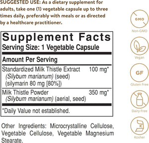 SOLGAR - Solgar Milk Thistle 100Mg. 250 Capsulas - The Red Vitamin MX - Suplementos Alimenticios - {{ shop.shopifyCountryName }}
