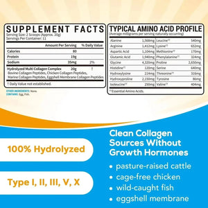 SUREBOUNTY - Surebounty Multi Collagen Powder 227Gr. - The Red Vitamin MX - Suplementos Alimenticios - {{ shop.shopifyCountryName }}