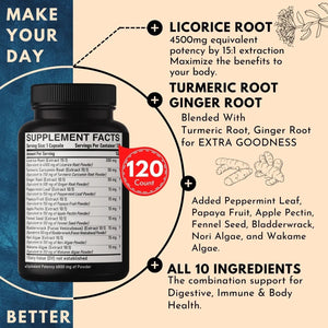 DEDICAD - DEDICAD Licorice Root 120 Capsulas - The Red Vitamin MX - Suplementos Alimenticios - {{ shop.shopifyCountryName }}