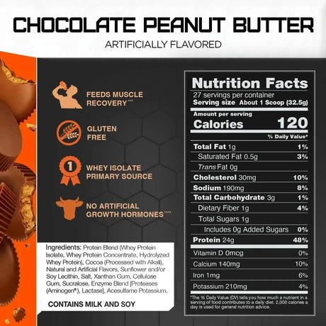 RIVAL NUTRITION - Rival Nutrition Rivalwhey Chocolate Peanut Butter 27 Servicios 908Gr. - The Red Vitamin MX - Suplementos Alimenticios - {{ shop.shopifyCountryName }}