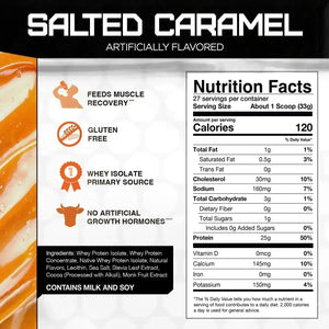 RIVAL NUTRITION - Rival Nutrition Naturally Flavored Rival Whey Salted Caramel 907Gr. - The Red Vitamin MX - Suplementos Alimenticios - {{ shop.shopifyCountryName }}
